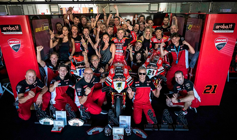 Álvaro Bautista logra su vigésima victoria en el SBK 2023