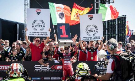 Álvaro Bautista y su histórico triplete