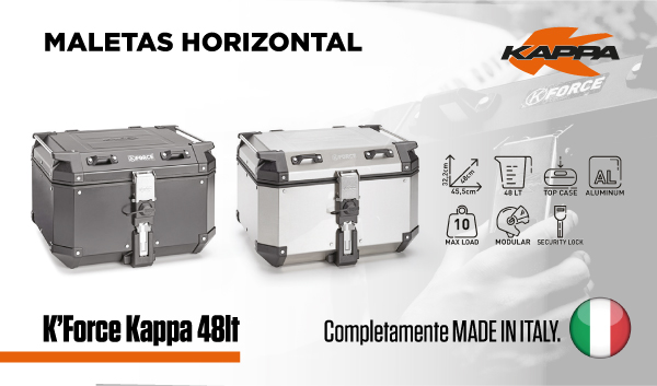 Maletas de aluminio K-FORCE: resistencia y durabilidad para cualquier viaje