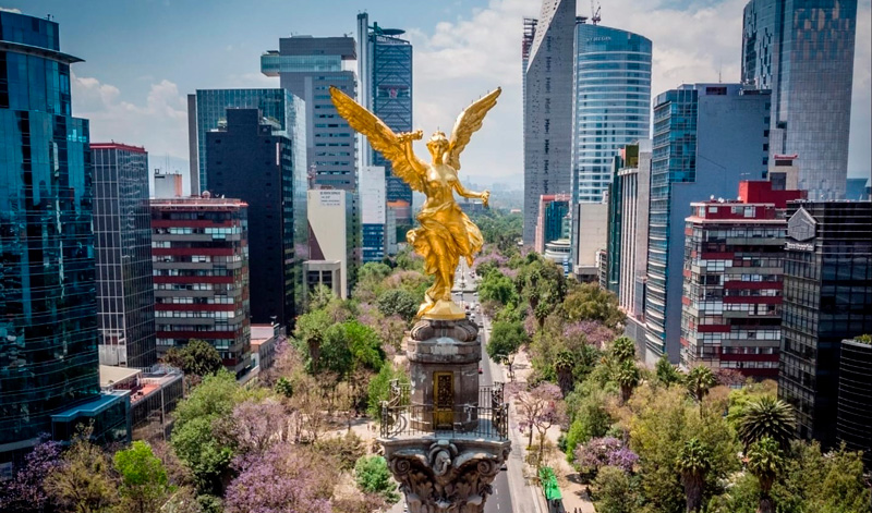 De la Ciudad a las Montañas, Rutas de México