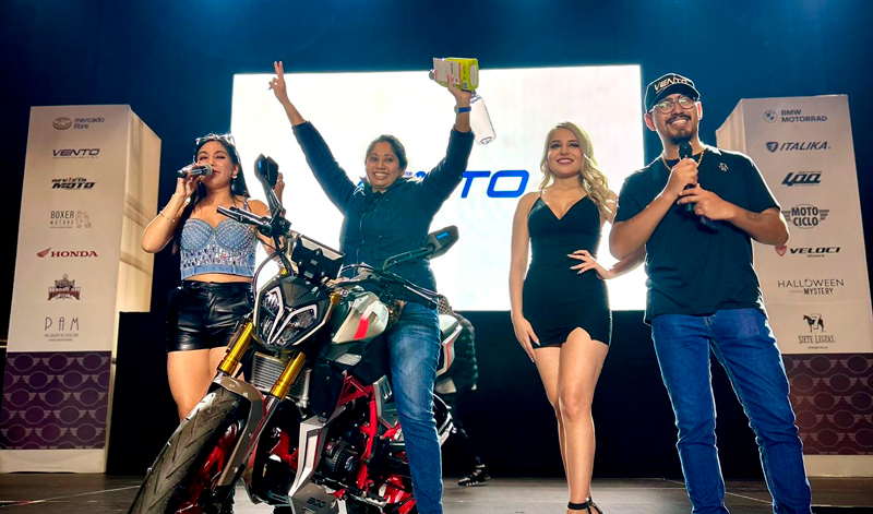 VENTO celebró el cumpleaños de Eugenia, con una NITROX T3 300