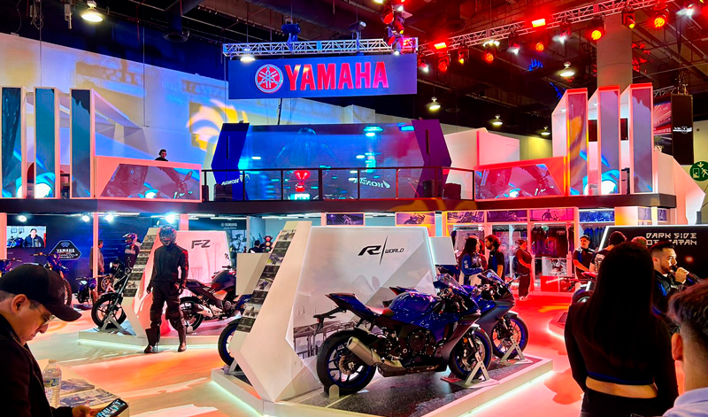 Yamaha sorprende a los visitantes de EXPO MOTO