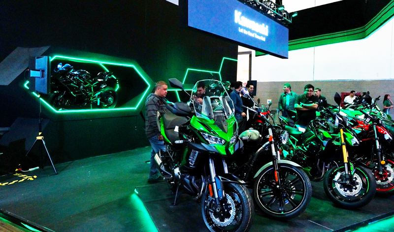 Kawasaki imparable en EXPO MOTO