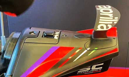 Aprilia implementa nuevos alerones traseros inspirados en el MotoGP