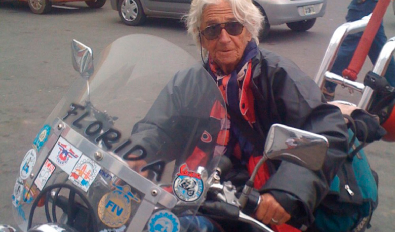 Nélida Iglesias, la abuelita viajera