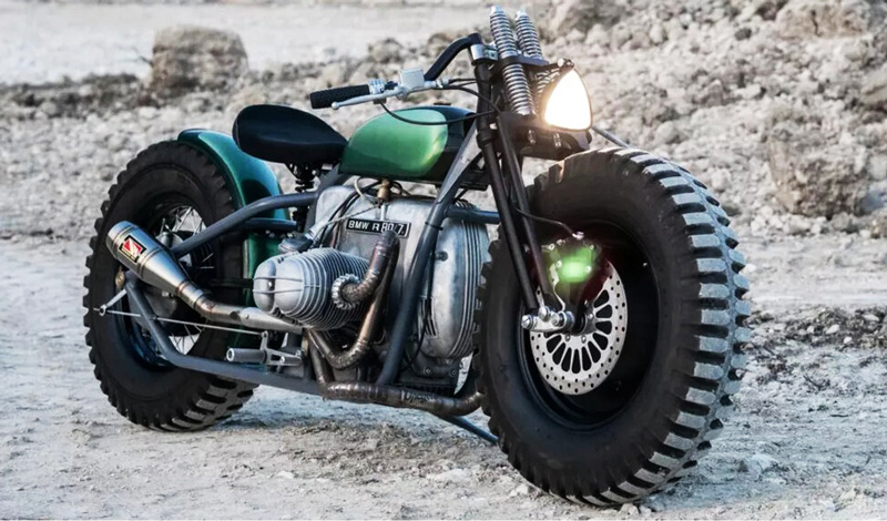 Joyas sobre ruedas, una BMW R80/7 de 1978, única en su estilo