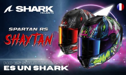 ¡No es solo un casco para motociclista, es un Shark!