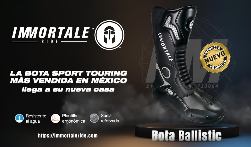 La bota Ballistic llega a su nueva casa Immortale