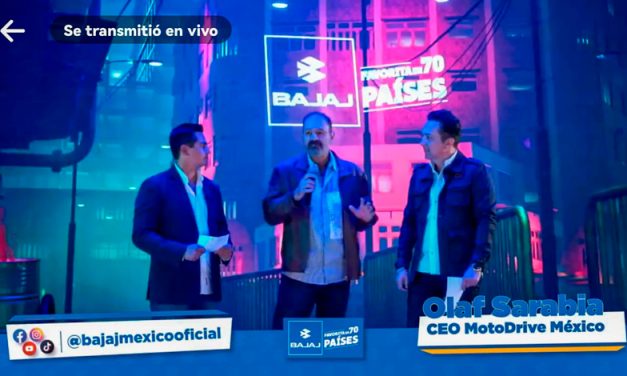 Presentación digital de la nueva generación de la Pulsar NS de Bajaj