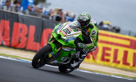 Impresionante victoria de  Kawasaki con Alex Lowes en SBK de Phillip Island