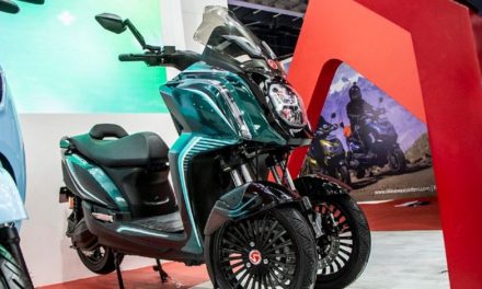 HERO presenta su nuevo scooter eléctrico de tres ruedas