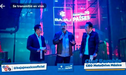 Presentación digital de la nueva generación de la Pulsar NS de Bajaj