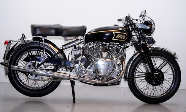 Conoce la incomparable Vincent Black Shadow, una leyenda de las dos ruedas