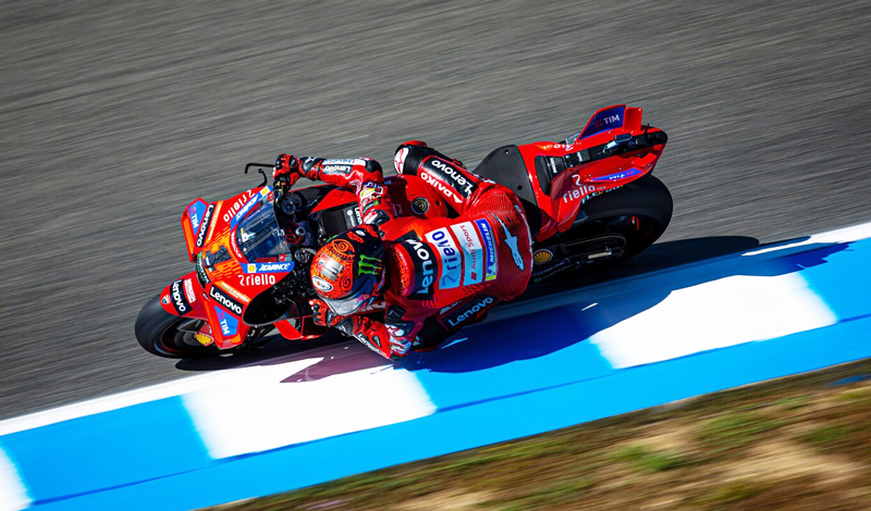 Extraordinaria victoria de Bagnaia y el Ducati Lenovo Team en Jerez