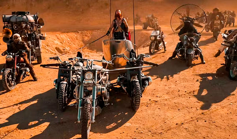 Motos apocalípticas al estilo Mad Max