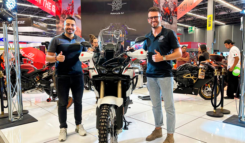 MV Agusta lanza la LXP Orioli en Expo Moto GDL