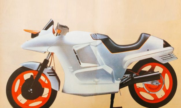 La motocicleta de plástico, un proyecto audaz de los años 80’s