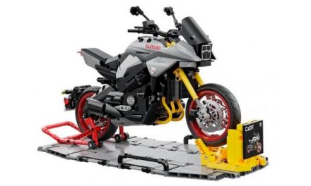 Construye tu Suzuki Katana con bloques al estilo LEGO