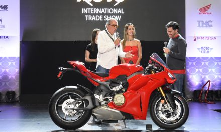 La Ducati Panigale V4 S atrapó las miradas del piso de exhibición de Expo Moto CDMX 2024