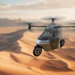 Rictor Skyrider X1: la moto que se convierte en dron