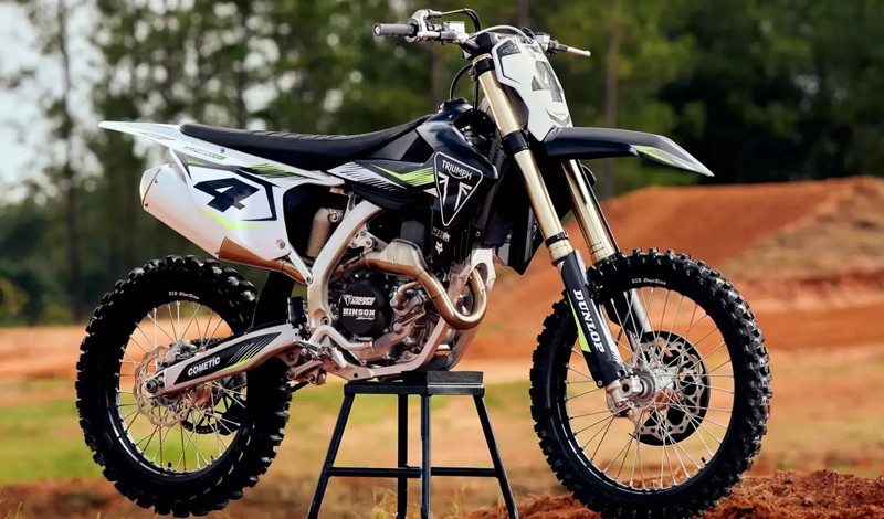 Domina cualquier terreno con la Triumph TF 450-RC Edition