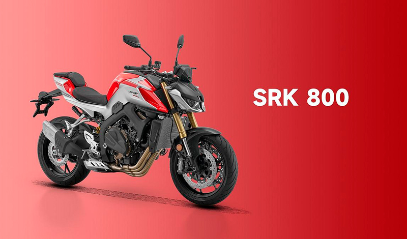 QJ Motor SRK 800: La naked de 4 cilindros que promete revolucionar el mercado europeo