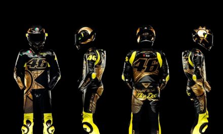 Dainese celebra los 46 años de Rossi