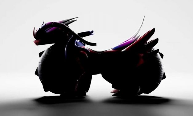 Honda y Pokémon crean una moto autónoma con forma de dragón