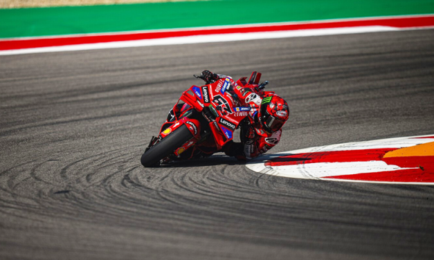 Francesco Bagnaia y el Ducati Lenovo Team conquistan en el Gran Premio de las Américas
