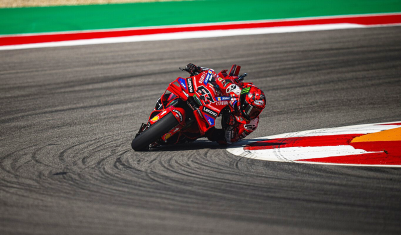 Francesco Bagnaia y el Ducati Lenovo Team conquistan en el Gran Premio de las Américas