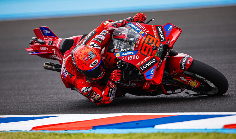 Marc Márquez y el Ducati Lenovo Team triunfan en Argentina