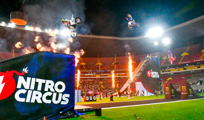 Travis Pastrana y Nitro Circus World Tour México encendieron el estadio Jalisco
