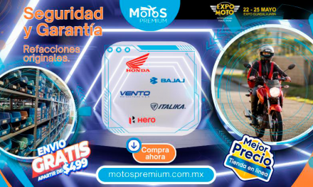 MOTOS PREMIUM, un amplio catálogo de refacciones y accesorios a tu alcance