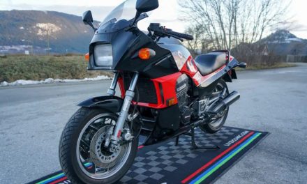 Una joya de los 80´s sobre dos ruedas: Kawasaki GPZ900R “Top Gun Tribute”