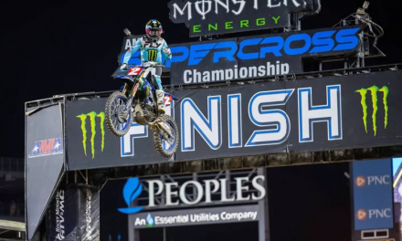 AMA Supercross Pittsburgh 2025: Copper Webb terminó en primer lugar