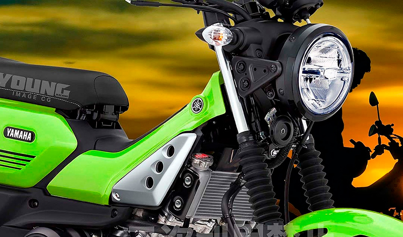 Yamaha prepara un scooter trail-scrambler, el PG-155 podría revolucionar el segmento