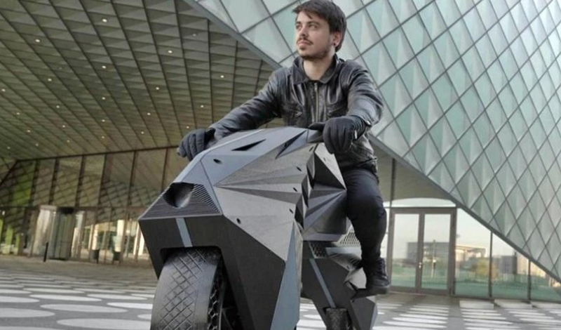 Nera, la moto eléctrica impresa en 3D que desafía los límites del diseño