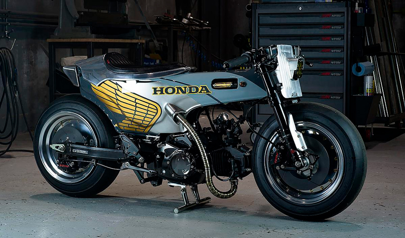 Honda DAX de inspiración aeronáutica, una joya vanguardista