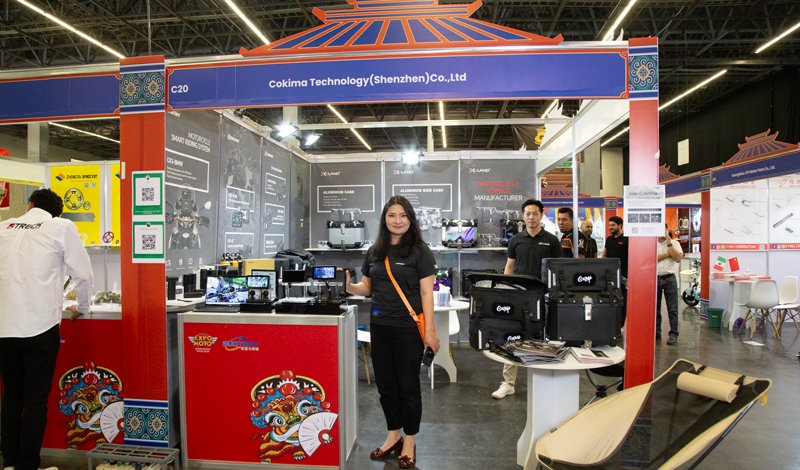 La delegación asiática destacó en Expo Moto GDL con innovación y sustentabilidad