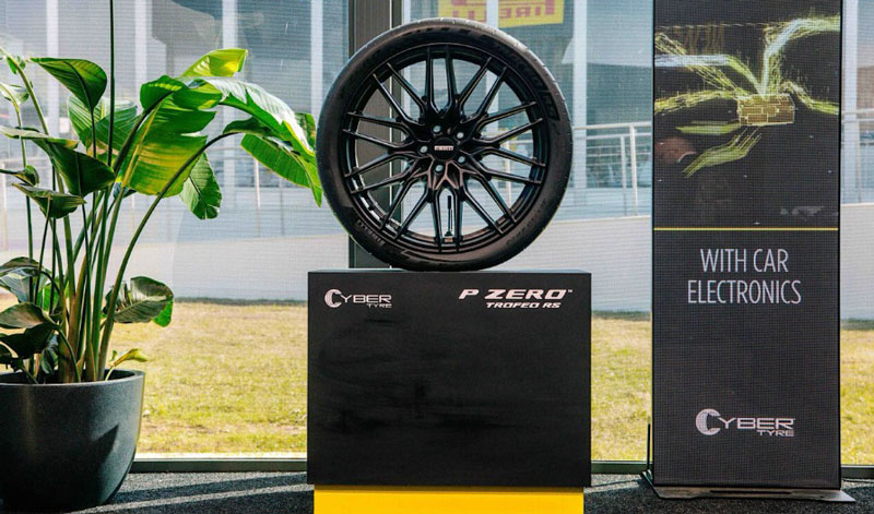 Conoce Cyber Tyre de Pirelli, los neumáticos con sensores inteligentes