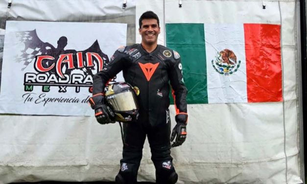 El piloto mexicano de CAIN, Gonzalo Castro, ya está en Europa para disputar el Southern 100 en la Isla de Man