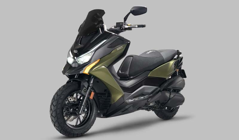 KYMCO DTX 350 2025, el scooter trail urbano que se renueva con más estilo y comodidad