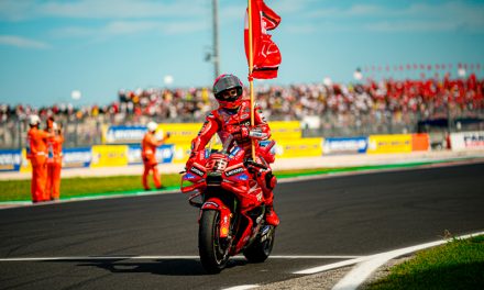 Victoria extraordinaria de Marc Márquez y el Ducati Lenovo Team en Misano