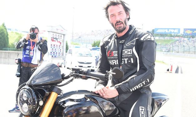 Keanu Reeves: el actor que encontró libertad en el mundo del motociclismo