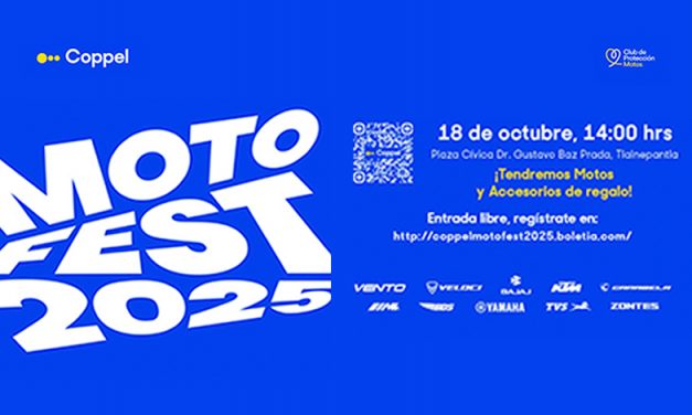 Moto Fest 2025 en Tlalnepantla, una fiesta biker de la mano de Coppel