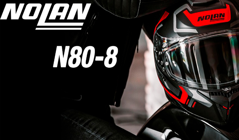 Vanguardia en seguridad en Accesorios Desa: Casco Nolan N80-8, innovación y confort