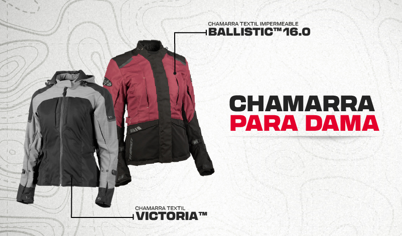 Protección con estilo: Ballistic™ 16.0 y Victoria™, las chamarras pensadas para nosotras