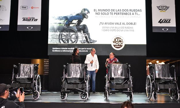 Fundación Expo Moto, Dos Ruedas A.C., realiza donación de sillas de ruedas a DIF CDMX y a la Fundación Regalando Sonrisas