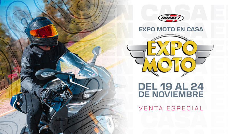 Joe Rocket te sorprenderá con ofertas exclusivas durante Expo Moto CDMX