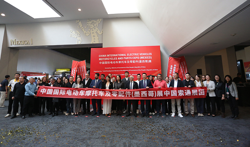 Innovación y tecnología: El Pabellón Chino brilló en Expo Moto CDMX